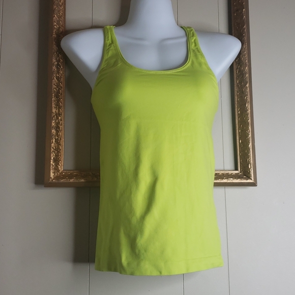 Nikibiki Neon Green Seamless Racer Top - Picture 2 of 11